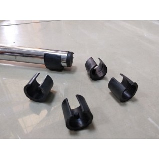 Ніжка обжимна на трубу d-25мм